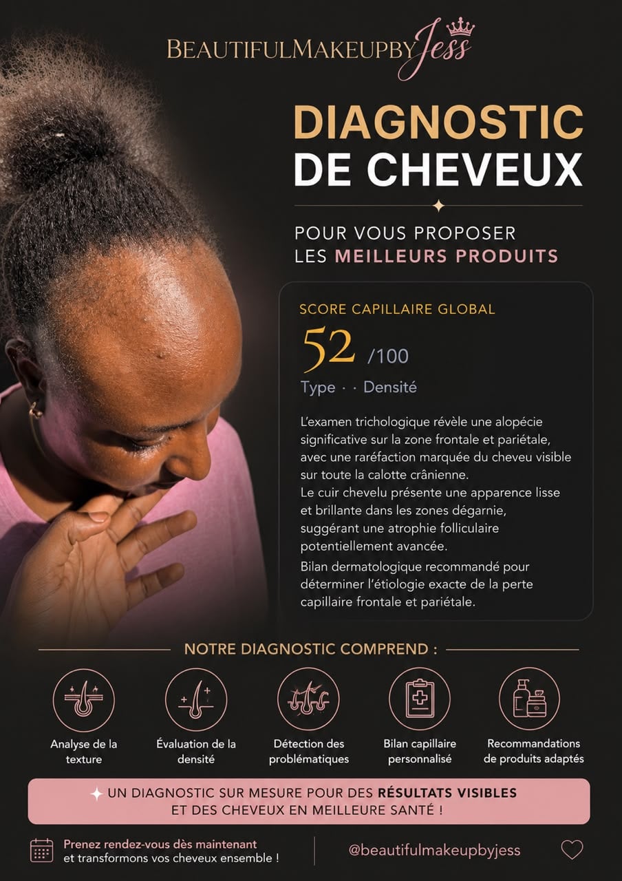 Diagnostic cheveux IA